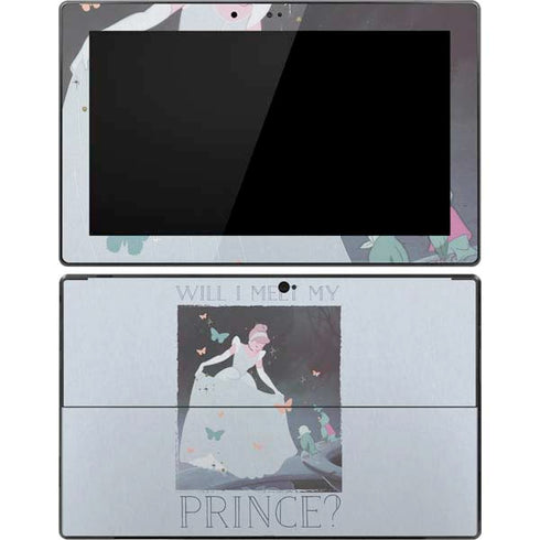 Disney Cinderella Will I Meet My Prince Surface Pro Tablet Skin