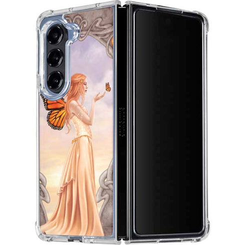Citrine by Rachel Anderson Galaxy Z Fold5 5G Clear Case