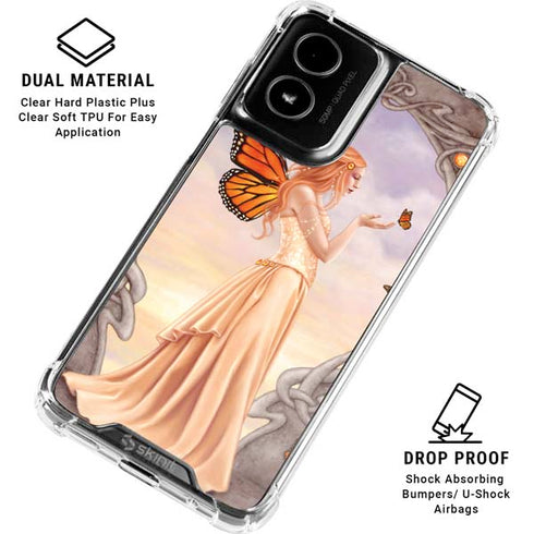Citrine by Rachel Anderson Moto G Power 5G (2024) Clear Case