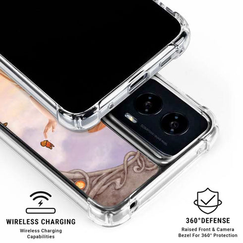 Citrine by Rachel Anderson Moto G Power 5G (2024) Clear Case