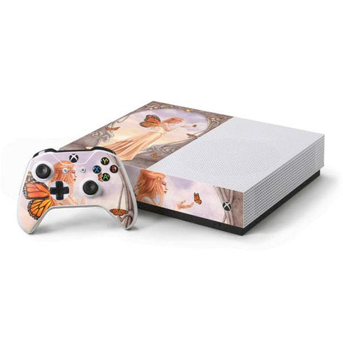 Citrine by Rachel Anderson Xbox One S All-Digital Edition Bundle Skin
