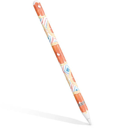 Bouffants and Broken Hearts Citrus Geo Apple Pencil (2nd Gen 2019) Skin