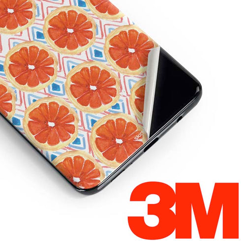 Bouffants and Broken Hearts Citrus Geo Galaxy S10e Skin