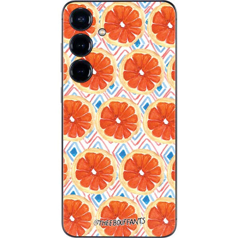 Bouffants and Broken Hearts Citrus Geo Galaxy S24 Plus Skin