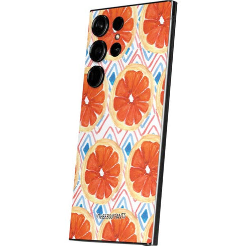 Bouffants and Broken Hearts Citrus Geo Galaxy S25 Ultra Skin