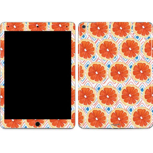 Bouffants and Broken Hearts Citrus Geo iPad Skins