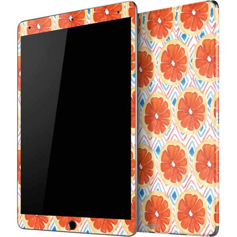 Bouffants and Broken Hearts Citrus Geo iPad Skins
