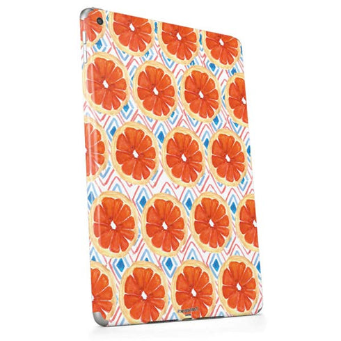 Bouffants and Broken Hearts Citrus Geo Apple iPad Skin