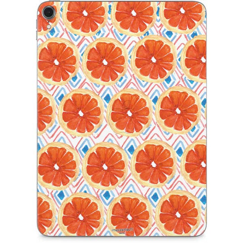 Bouffants and Broken Hearts Citrus Geo Apple iPad Pro Skin