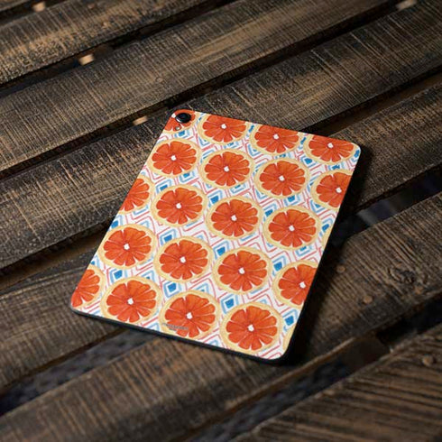 Bouffants and Broken Hearts Citrus Geo Apple iPad Pro Skin