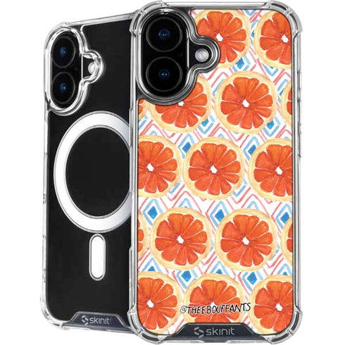 Bouffants and Broken Hearts Citrus Geo iPhone 16 Plus MagSafe Case