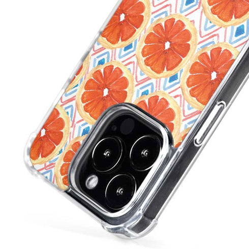 Bouffants and Broken Hearts Citrus Geo iPhone 16 Pro MagSafe Case