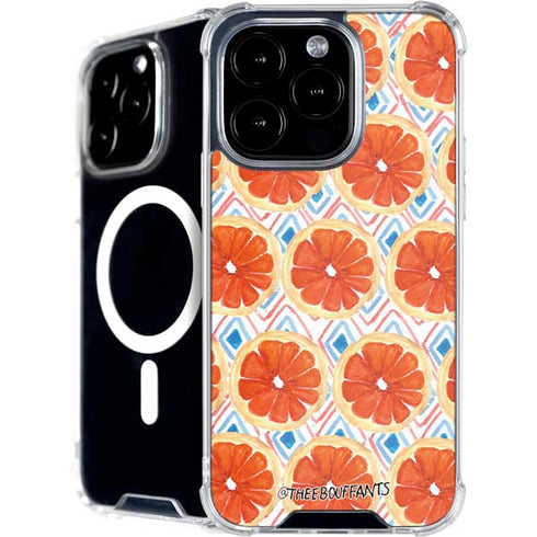Bouffants and Broken Hearts Citrus Geo iPhone 16 Pro Max MagSafe Case