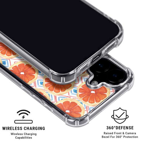Bouffants and Broken Hearts Citrus Geo iPhone 17 MagSafe Case