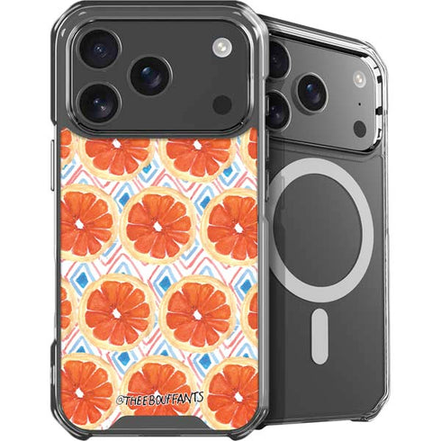 Bouffants and Broken Hearts Citrus Geo iPhone 18 Pro MagSafe Case