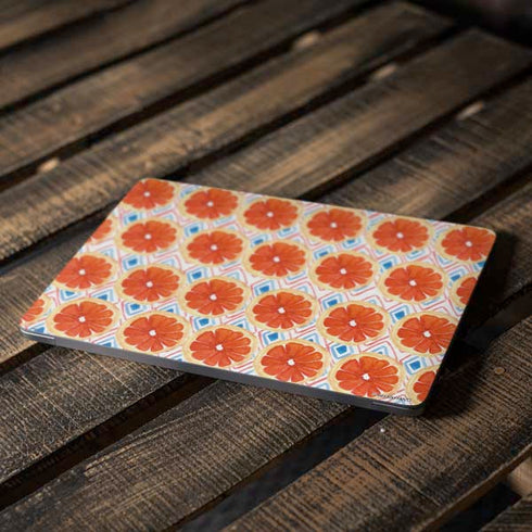 Bouffants and Broken Hearts Citrus Geo Apple MacBook Air Skin