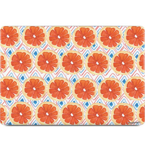 Bouffants and Broken Hearts Citrus Geo MacBook Skins