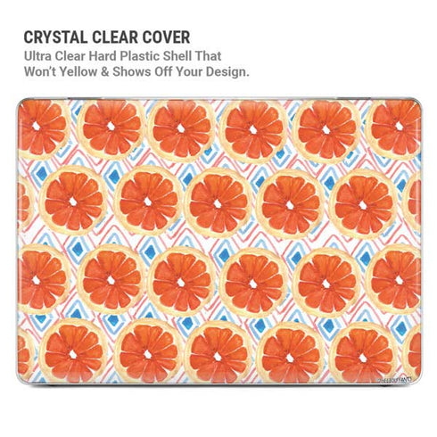 Bouffants and Broken Hearts Citrus Geo MacBook Cases