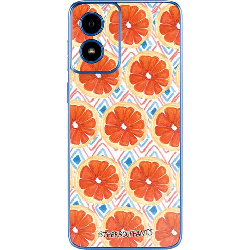 Bouffants and Broken Hearts Citrus Geo Moto G Play 4G (2024) Skin