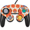Bouffants and Broken Hearts Citrus Geo Nintendo GameCube Controller Skin
