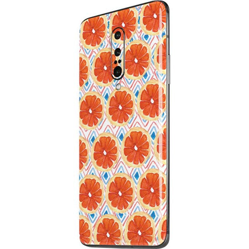 Bouffants and Broken Hearts Citrus Geo OnePlus 7 Pro Skin