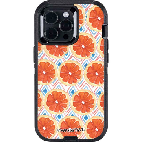 Bouffants and Broken Hearts Citrus Geo Otterbox Defender iPhone Skin
