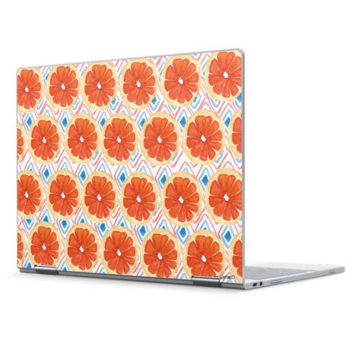 Bouffants and Broken Hearts Citrus Geo Pixelbook Skin