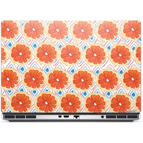 Bouffants and Broken Hearts Citrus Geo Dell Precision Skin