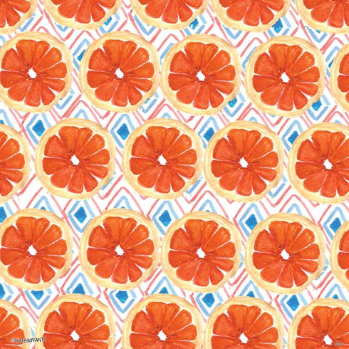 Bouffants and Broken Hearts Citrus Geo PS4 Console Skin