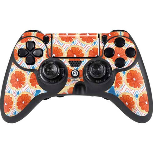 Bouffants and Broken Hearts Citrus Geo PlayStation PS4 Skins