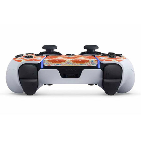 Bouffants and Broken Hearts Citrus Geo PS5 DualSense Edge Pro Controller Skin