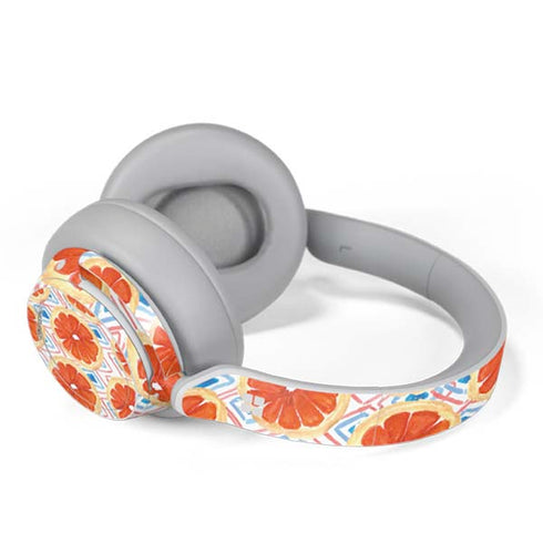 Bouffants and Broken Hearts Citrus Geo Surface Headphones Skin