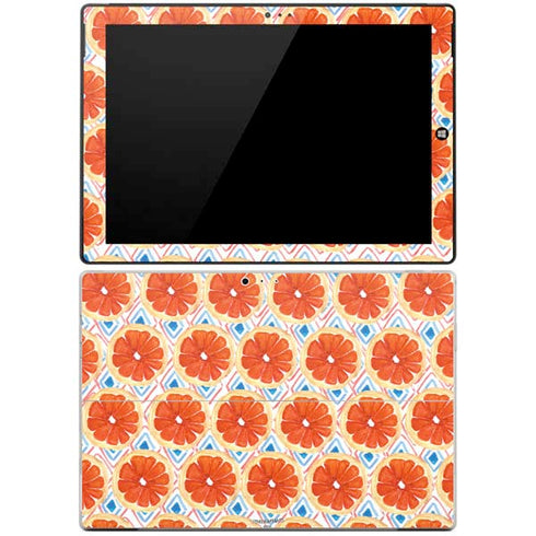 Bouffants and Broken Hearts Citrus Geo Surface Pro 3 Skin
