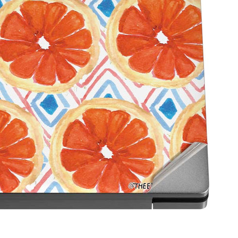Bouffants and Broken Hearts Citrus Geo Dell XPS Skin