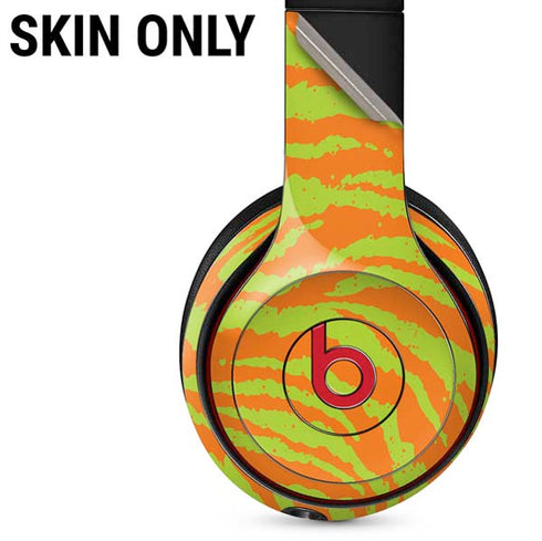 Citrus Tiger Animal Print Color Pop Beats Solo 3 Wireless Skin