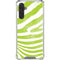 Citrus Zebra Animal Print Color Pop Galaxy A17 Clear Case