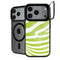 Citrus Zebra Animal Print Color Pop iPhone 18 Pro Max Kickstand Case