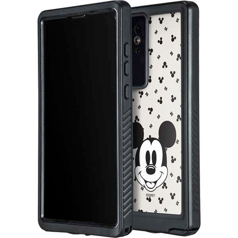 Disney Mickey Mouse Classic Galaxy S24 Ultra Waterproof Case
