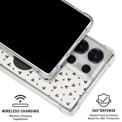 Disney Mickey Mouse Classic Galaxy S25 Ultra Clear Case