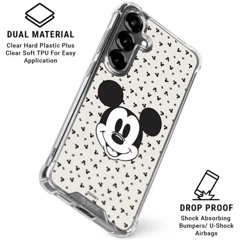 Disney Mickey Mouse Classic Galaxy S26 Clear Case