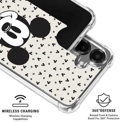 Disney Mickey Mouse Classic Galaxy S26 Plus Clear Case