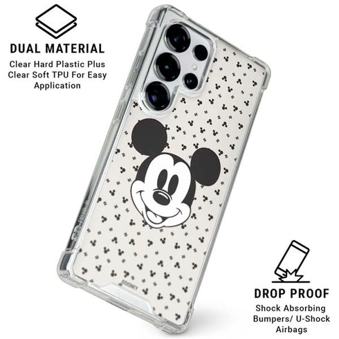 Disney Mickey Mouse Classic Galaxy S26 Ultra Clear Case