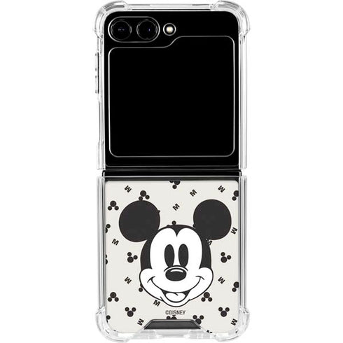 Disney Mickey Mouse Classic Galaxy Z Flip6 Clear Case