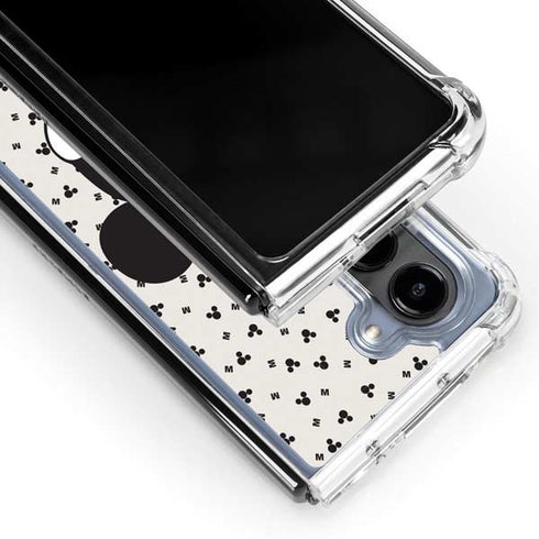 Disney Mickey Mouse Classic Galaxy Z Fold5 5G Clear Case