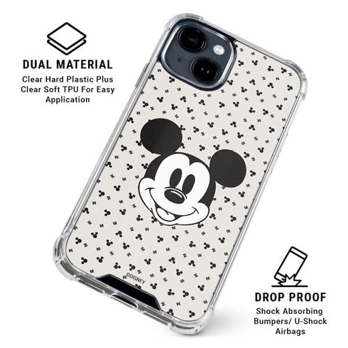 Disney Mickey Mouse Classic iPhone 15 Clear Case