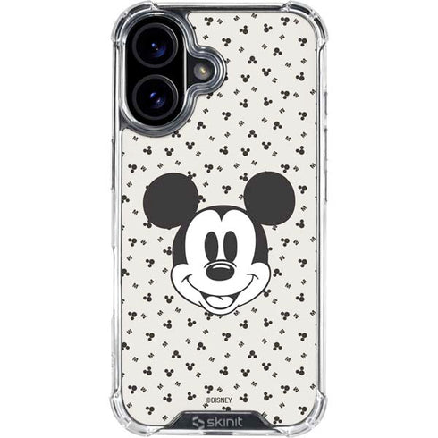 Disney Mickey Mouse Classic iPhone 16 Clear Case