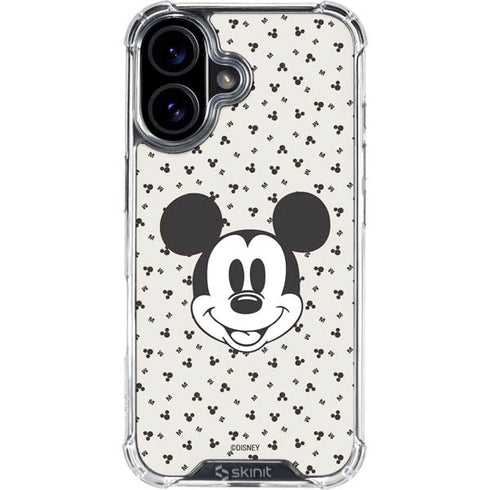 Disney Mickey Mouse Classic iPhone 16 Plus Clear Case