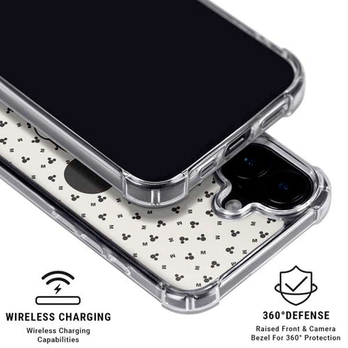 Disney Mickey Mouse Classic iPhone 17 Clear Case