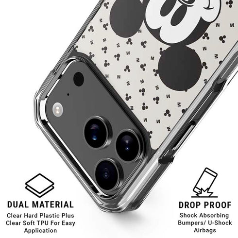 Disney Mickey Mouse Classic iPhone 18 Pro Clear Case