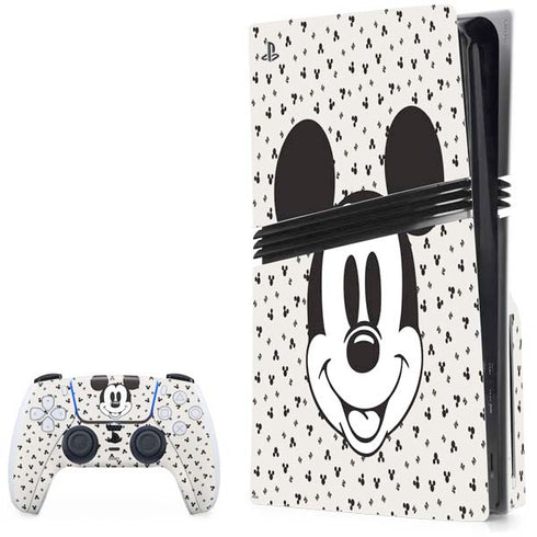 Disney Mickey Mouse Classic PS5 Pro Disk Bundle Skin